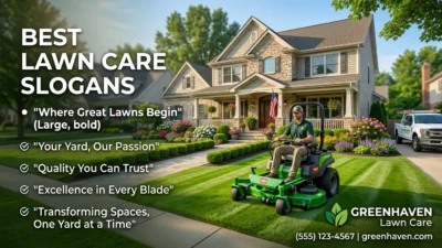 Lawn Care Slogans