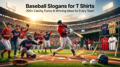 Baseball Slogans for T Shirts