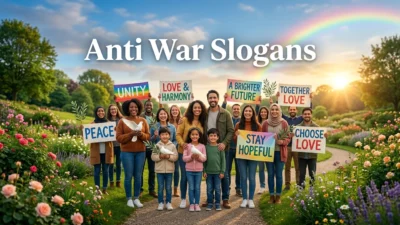 Anti War Slogans
