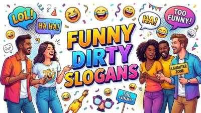 Funny Dirty Slogans
