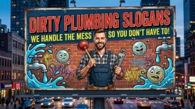 Dirty Plumbing Slogans