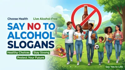 Say No to Alcohol Slogans