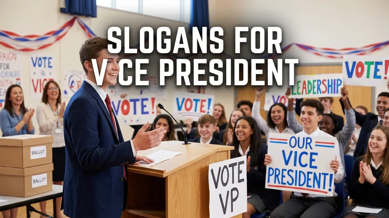 Slogans for Vice President