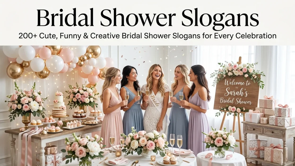 Bridal Shower Slogans
