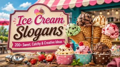Ice Cream Slogans
