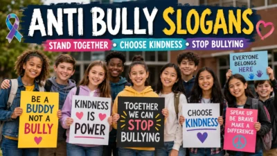 Anti Bully Slogans