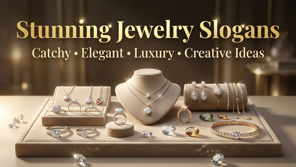 Stunning Jewelry Slogans