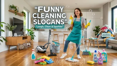Funny Cleaning Slogans
