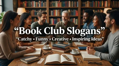 Book Club Slogans