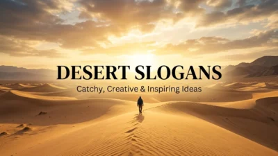Desert Slogans