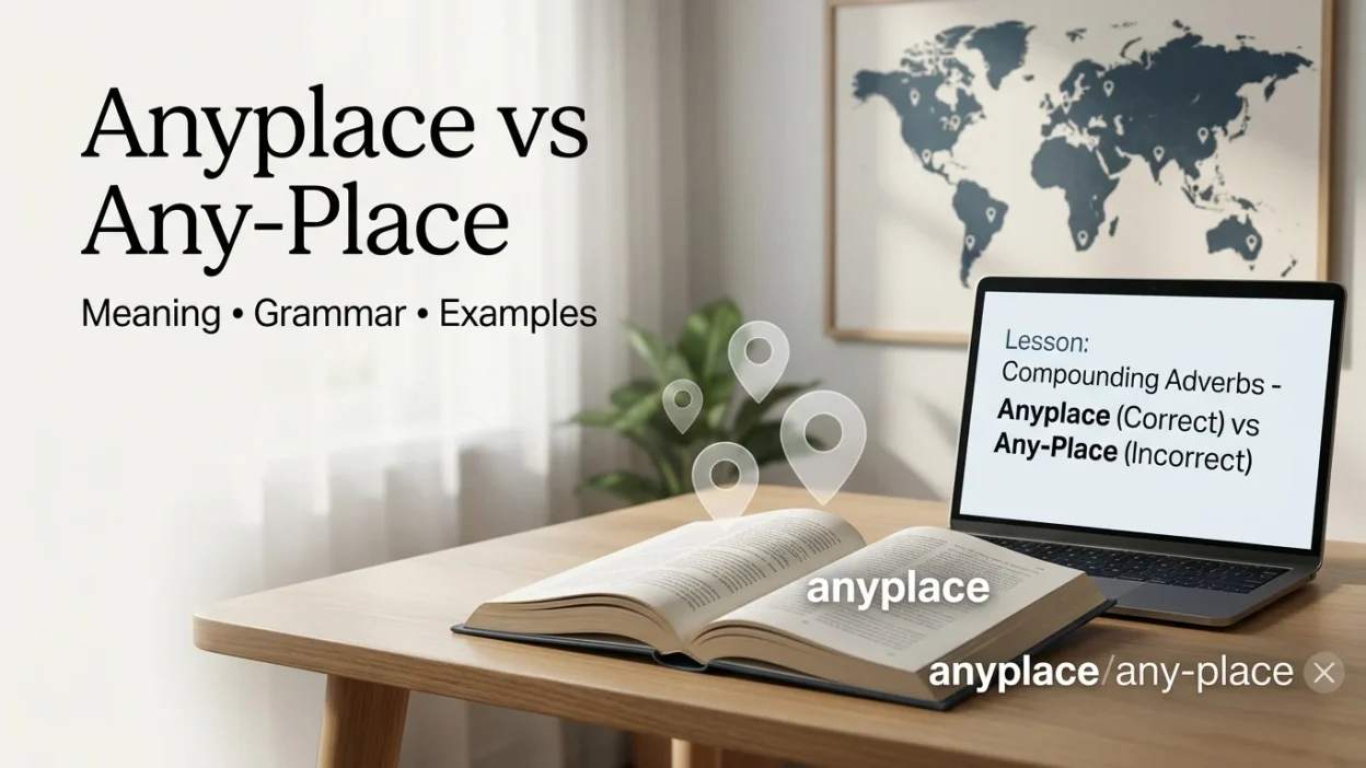 Anyplace vs Any-Place