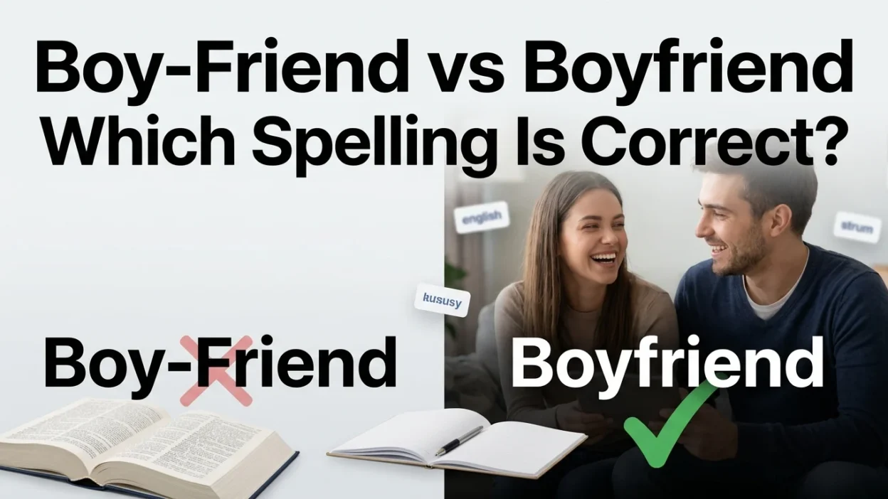 Boy-Friend vs Boyfriend