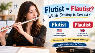 Flutist or Flautist