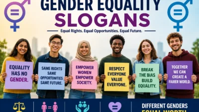 Gender Equality Slogans