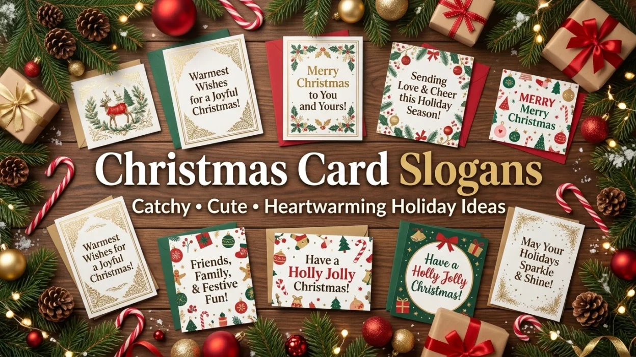 Christmas Card Slogans