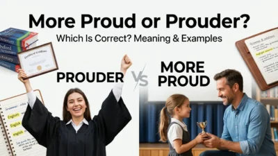 More Proud or Prouder