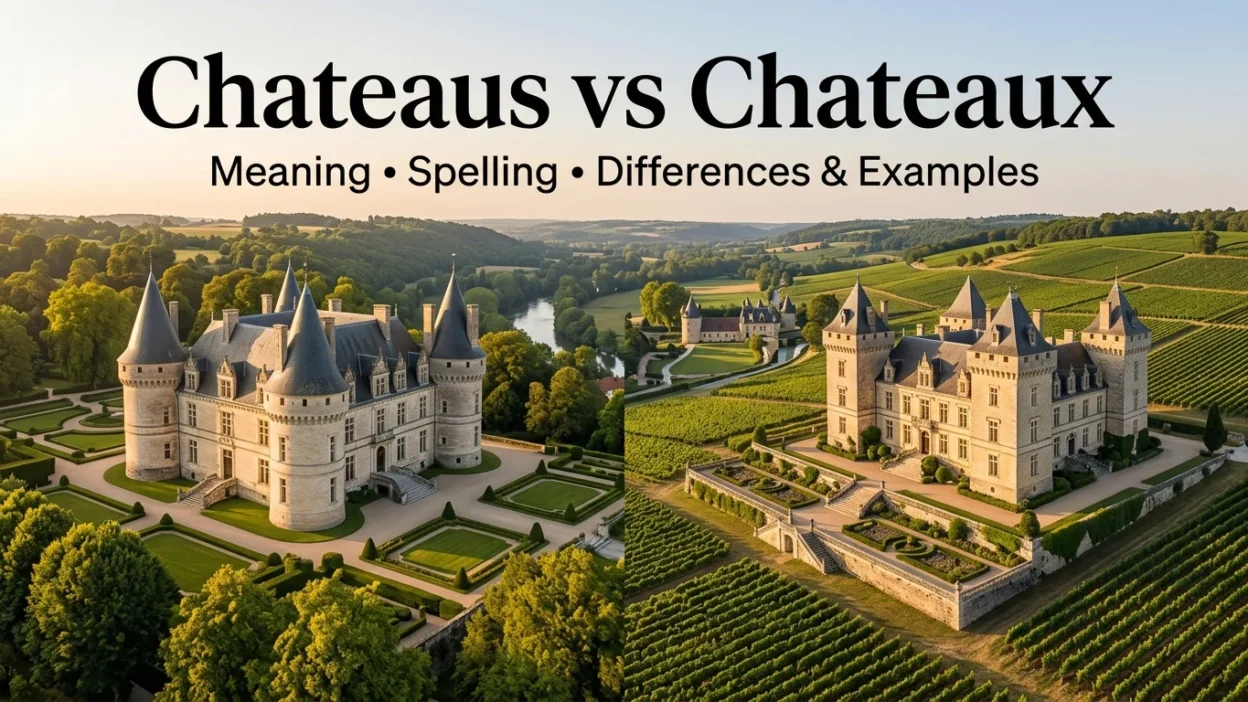 Chateaus vs Chateaux