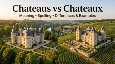 Chateaus vs Chateaux