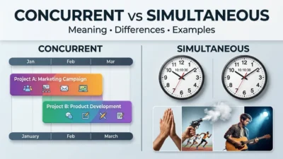 Concurrent vs Simultaneous