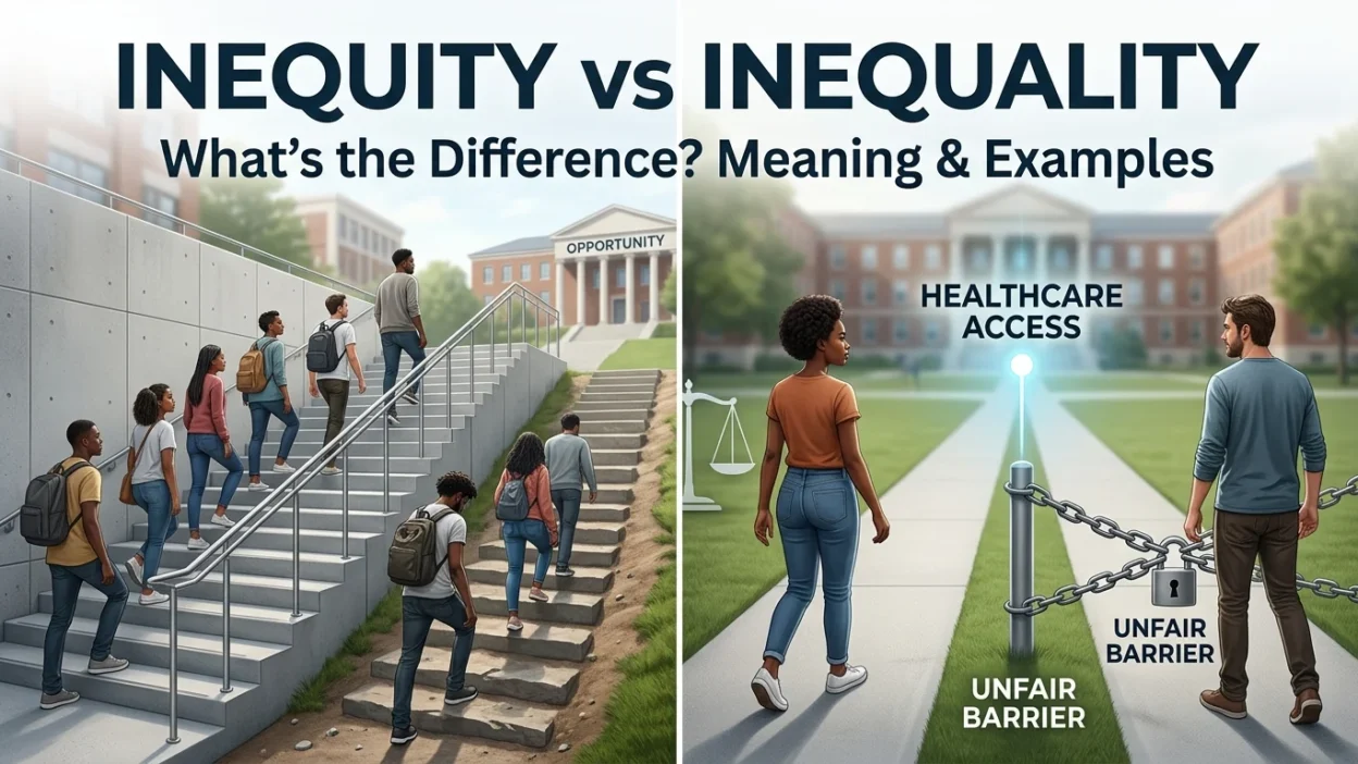 Inequity vs Inequality