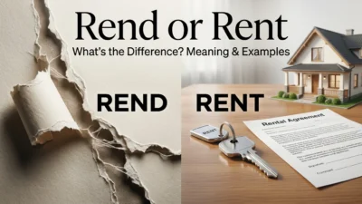 Rend or Rent