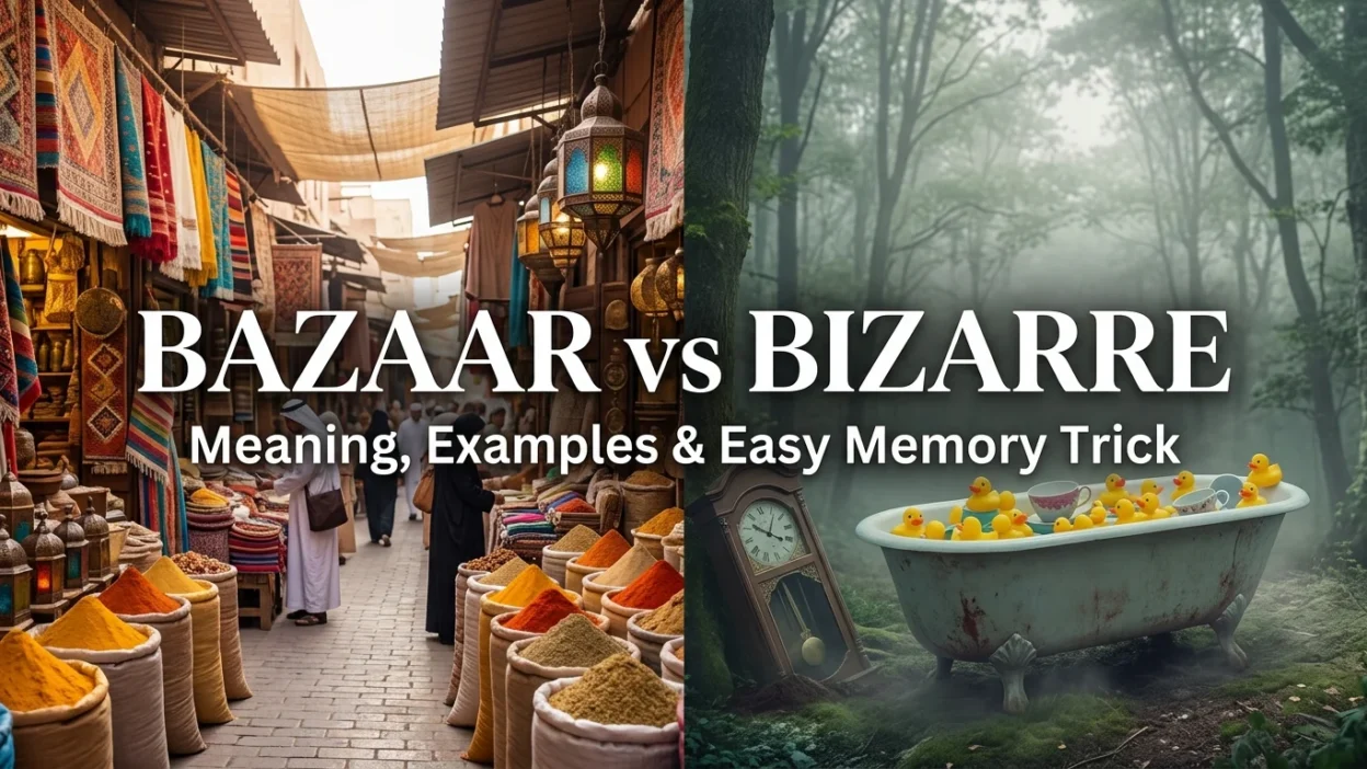 Bazaar vs Bizarre