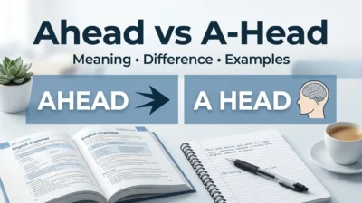 Ahead vs A-Head