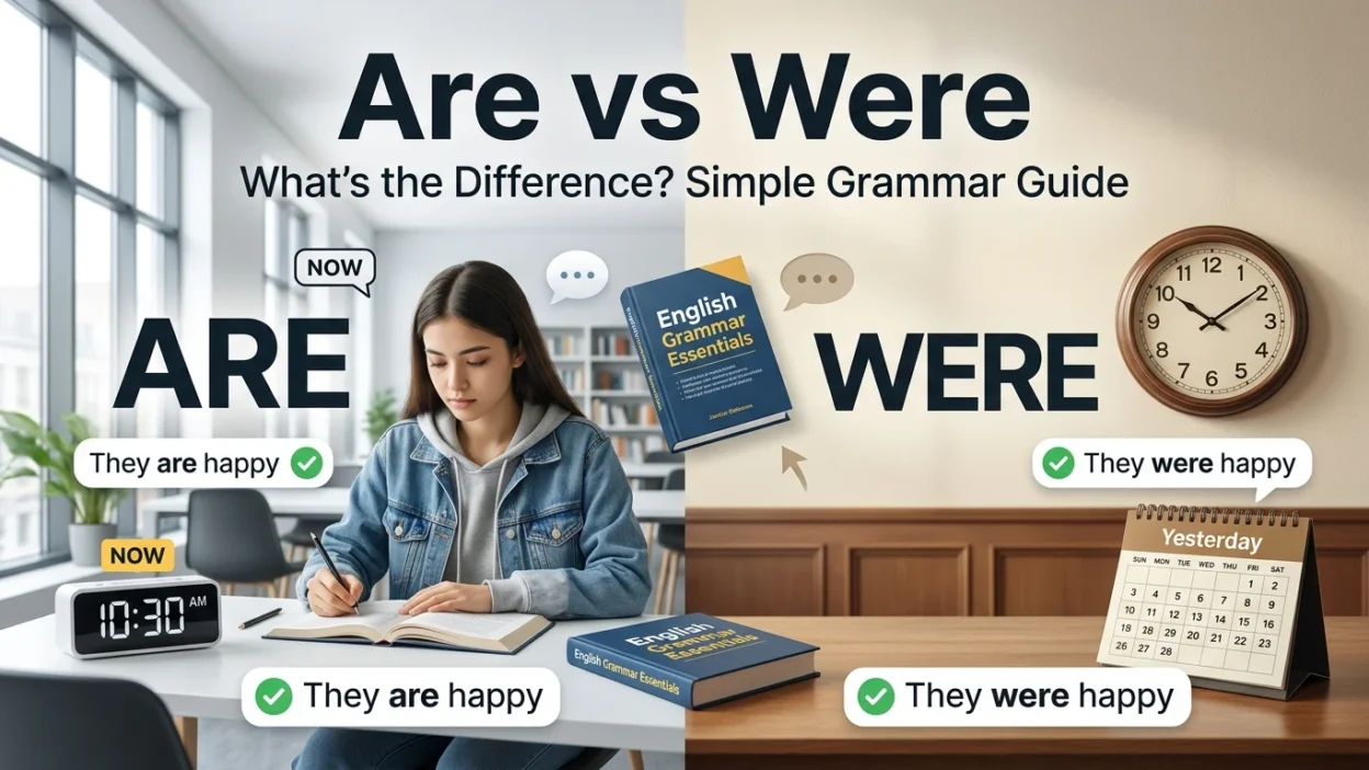 Are vs Were