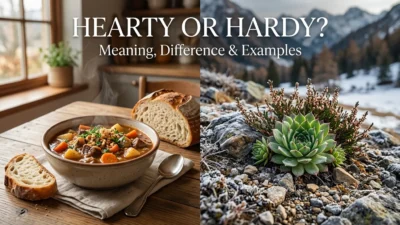 Hearty or Hardy