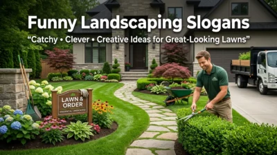 Funny Landscaping Slogans