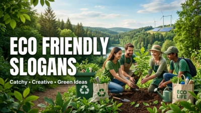 Eco Friendly Slogans