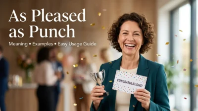 As Pleased as Punch