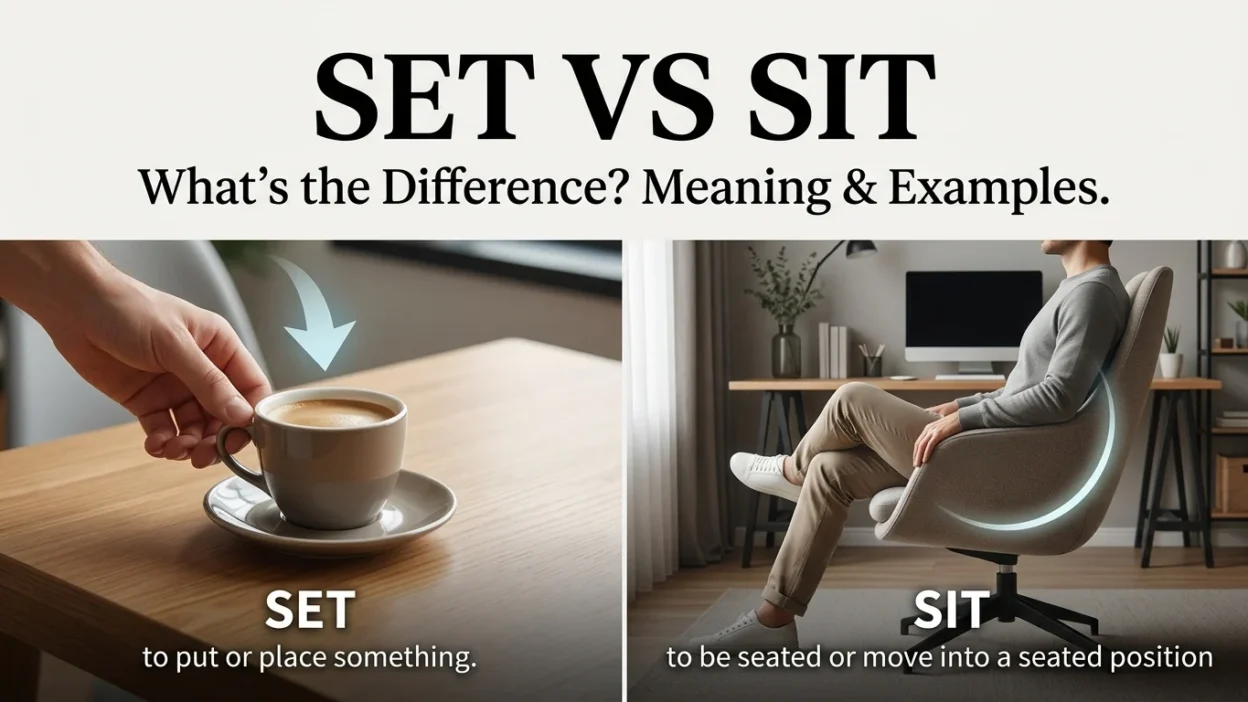 Set vs Sit