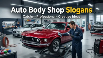 Auto Body Shop Slogans