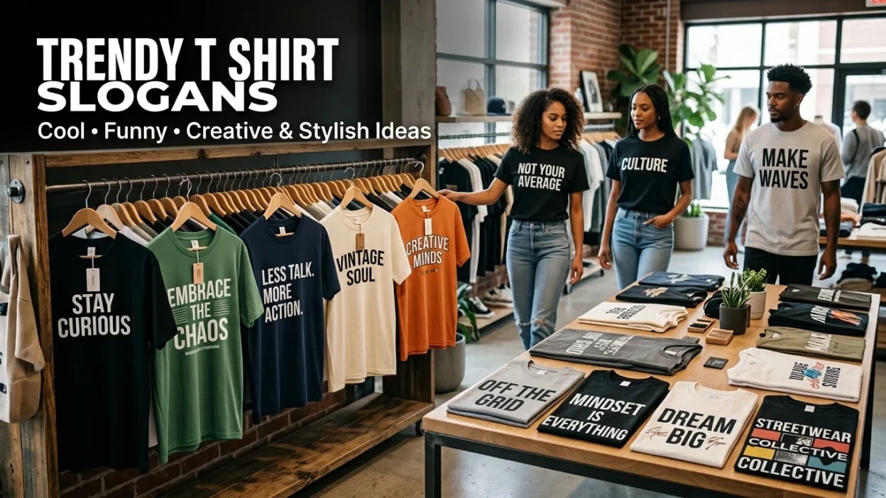 Trendy T Shirt Slogans