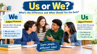 Us or We