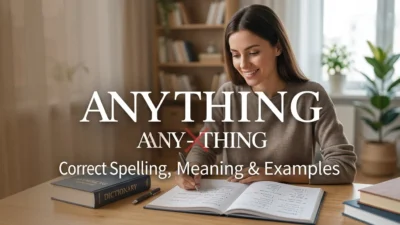 Anything or Any-Thing