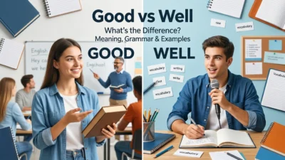 Good vs Well