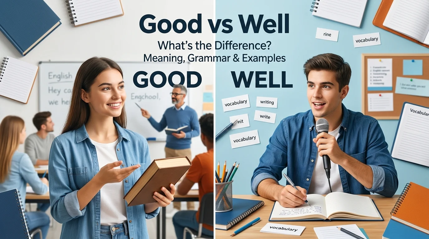 Good vs Well: What’s the Difference Meaning, Grammar
