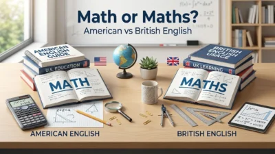 Math or Maths
