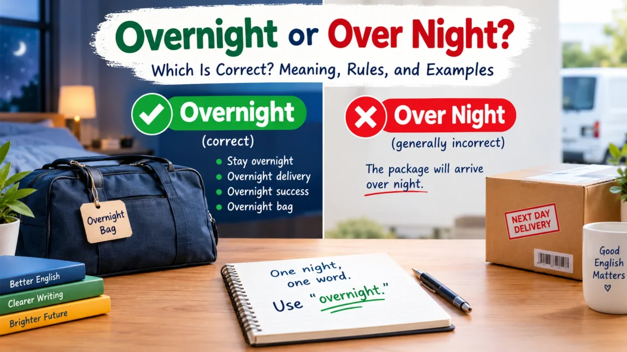 Overnight or Over Night